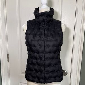 The North Face Black Quilted Vest